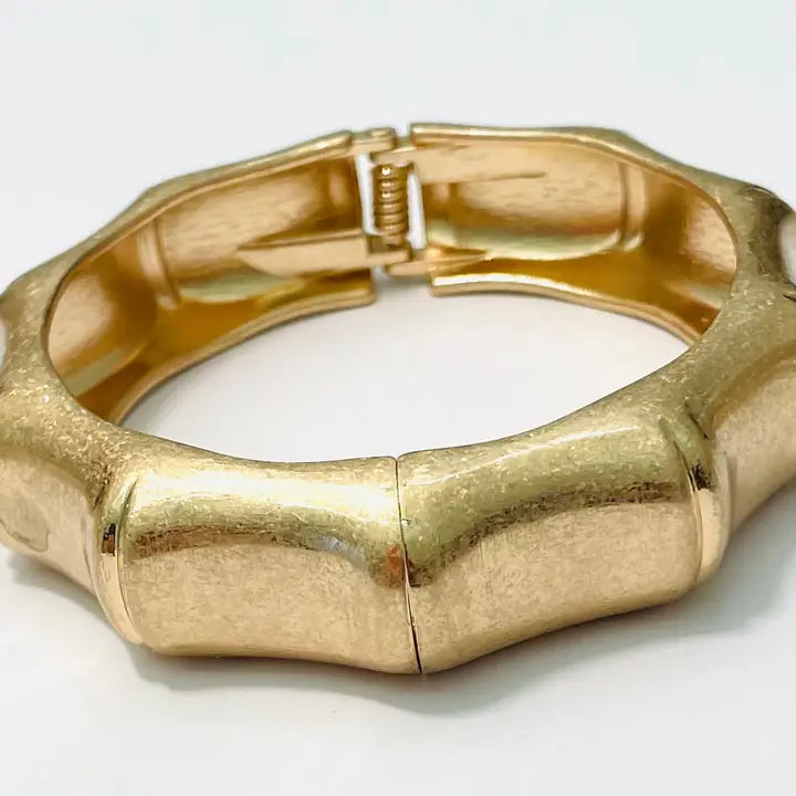 Hinged Bamboo Cuff