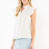 Allison Flutter Sleeve Top