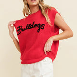 Bulldog Sweater Top