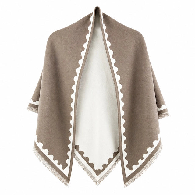 Scalloped Edge Wrap