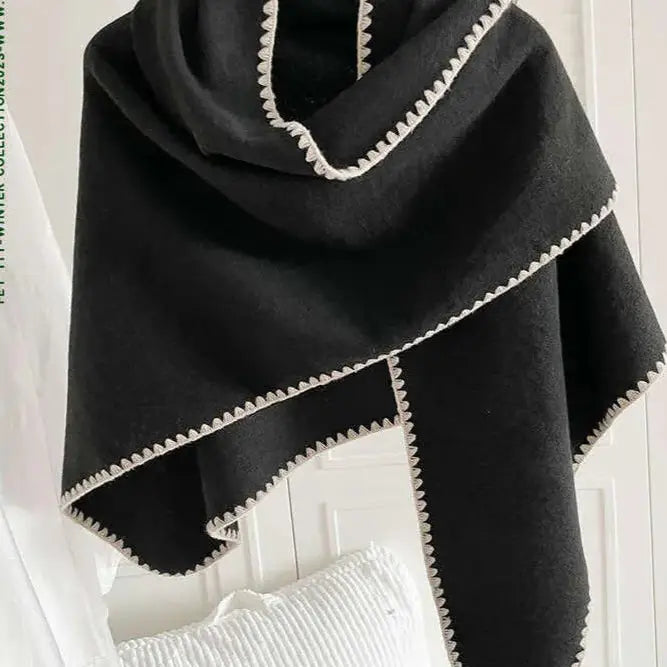 Triangle Blanket Stitch Scarf