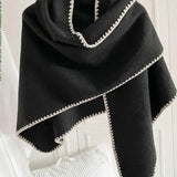 Triangle Blanket Stitch Scarf