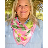Gema Geometric Print Scarf