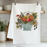 Fall Flour Sack Kitchen Towels