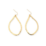 Addison Hammered Hoop
