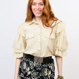 Annie Button Down Blouse