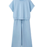 Bella Tee & Wide Leg Pant Set