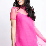 Organza Bow Maxi Dress