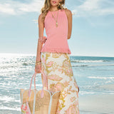 Splash Cane Beach Tote Castillo Tropical