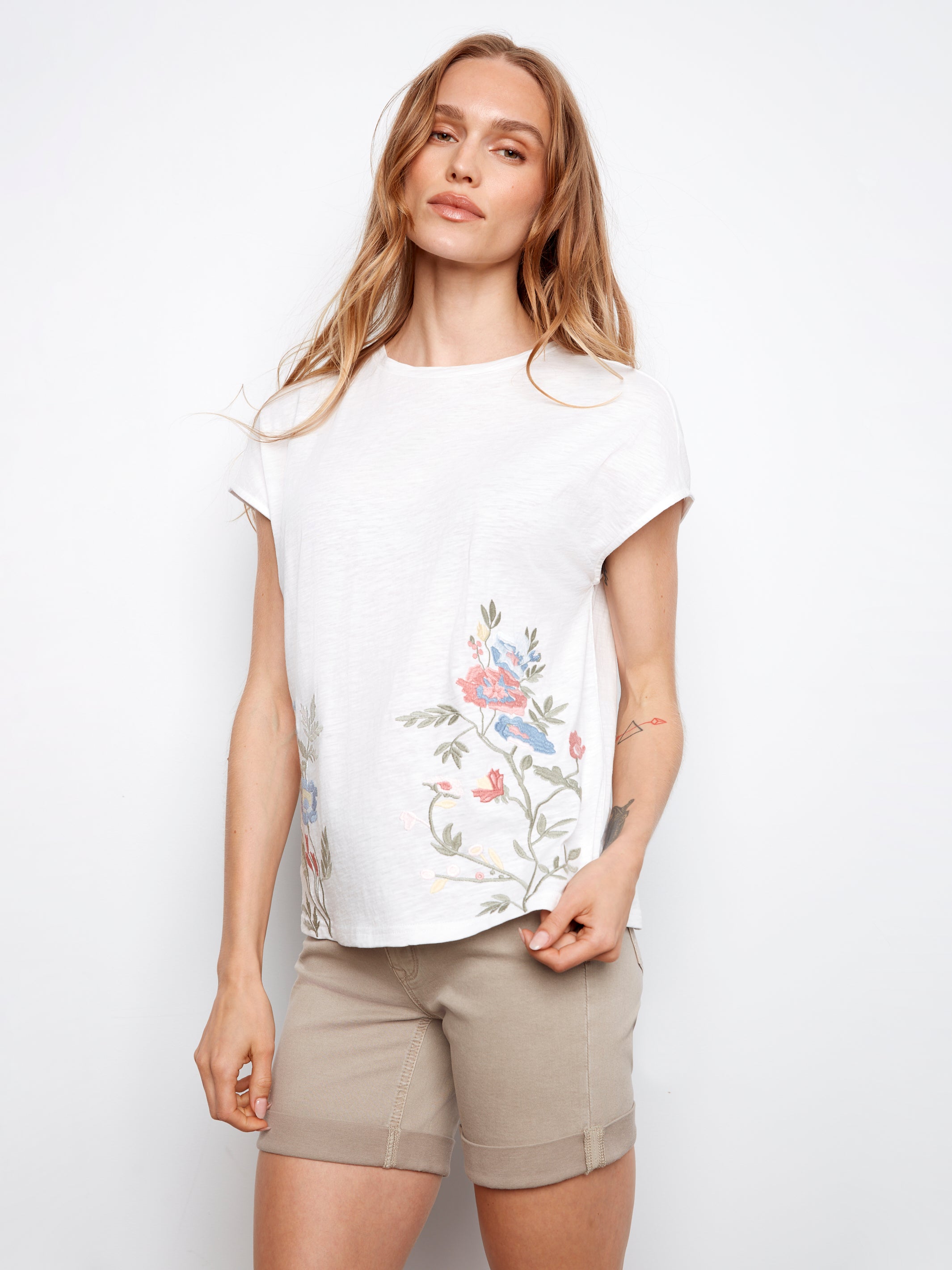 Charlotte Floral Tee