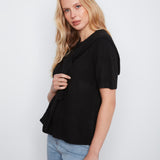 Clara Short Sleeve Sweater