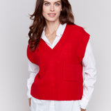 Maya V-Neck Sweater Vest