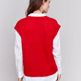 Maya V-Neck Sweater Vest