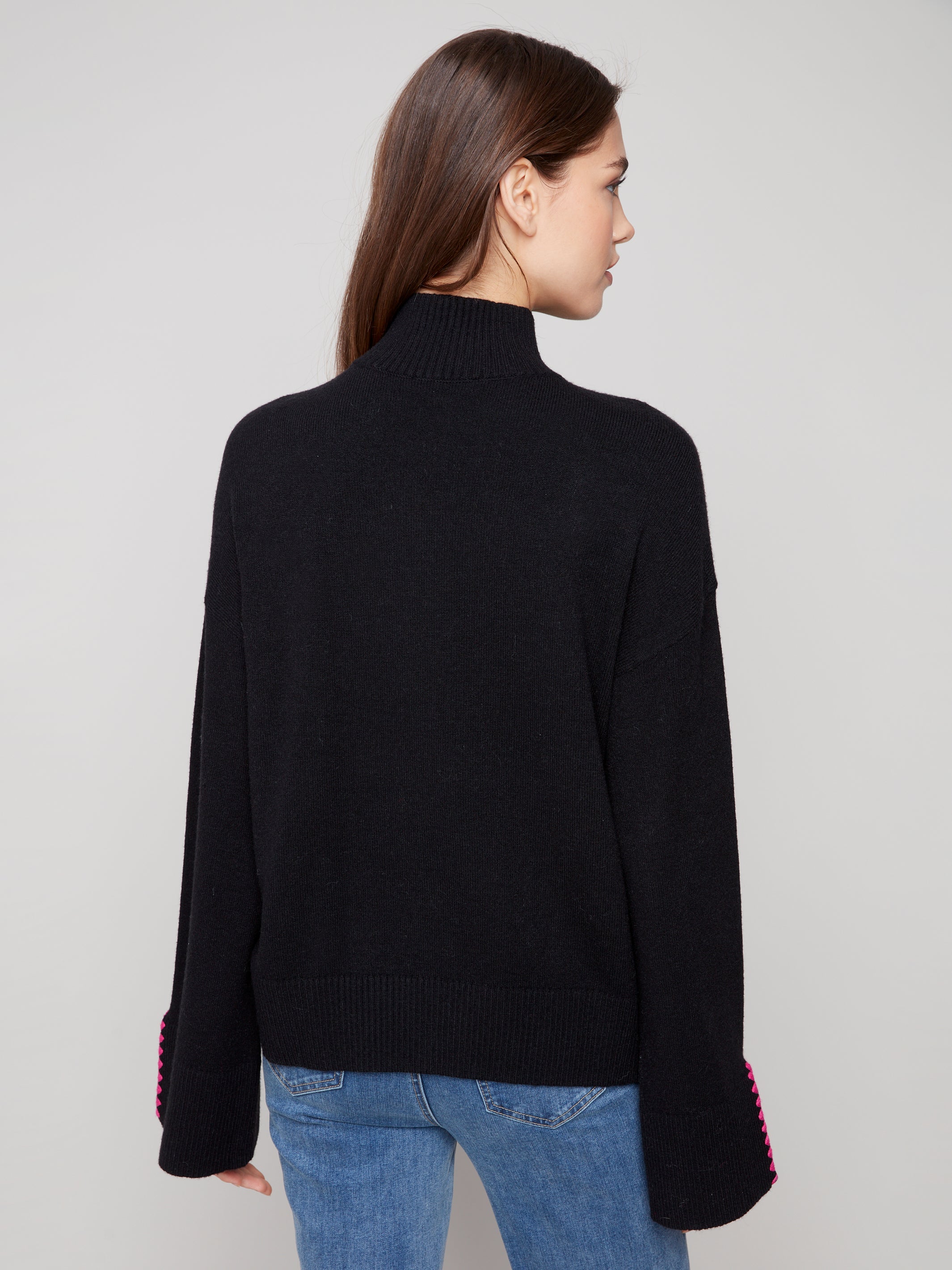 Gina Mock Neck Sweater