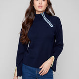 Gina Mock Neck Sweater