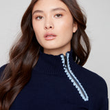 Gina Mock Neck Sweater