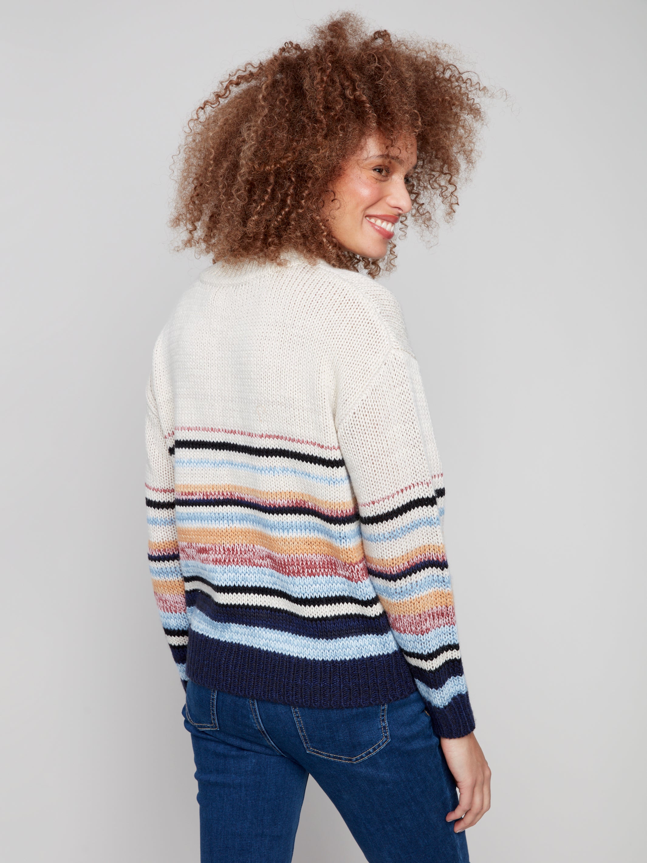 Cheyenne Striped Sweater
