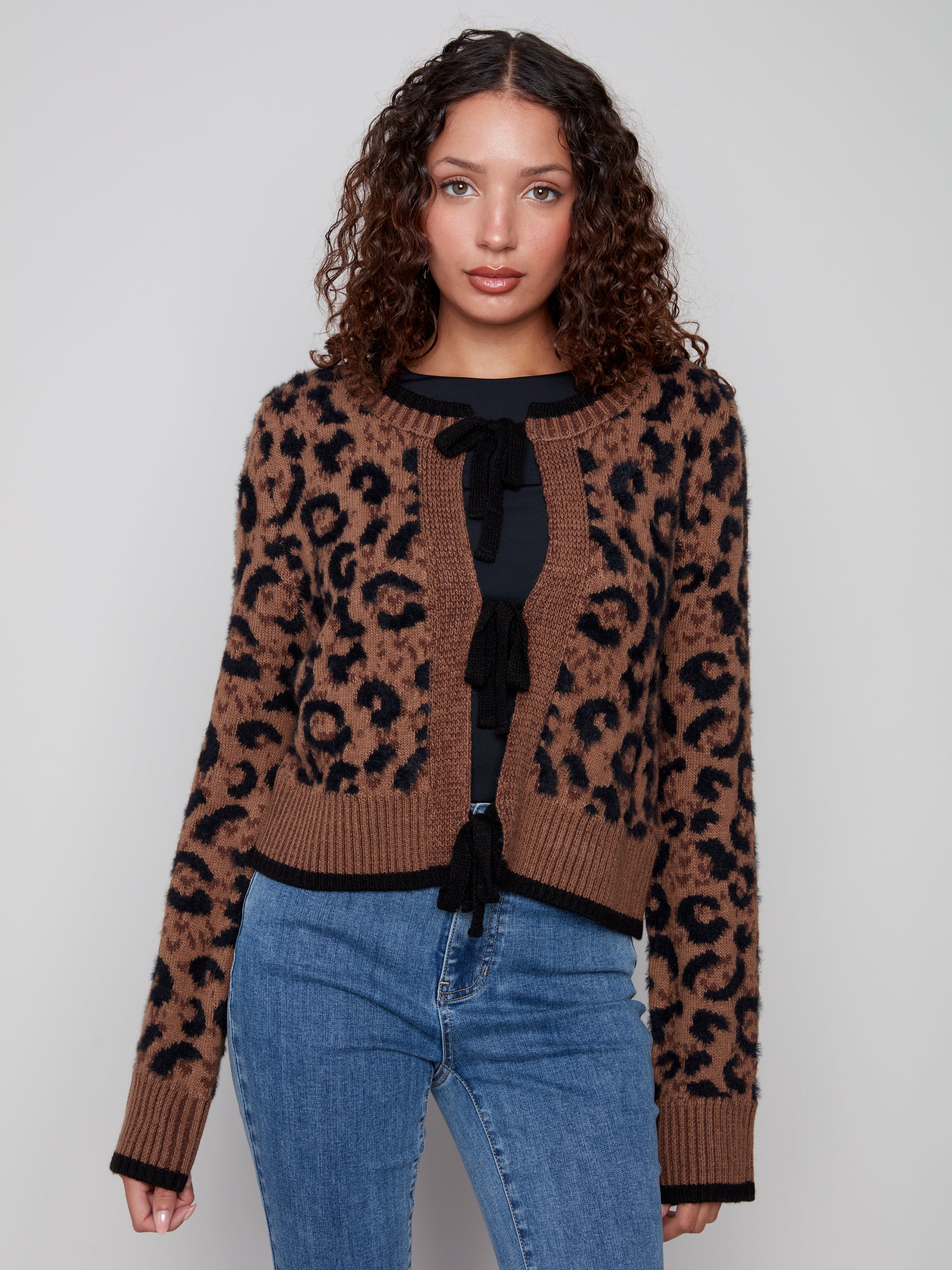 Jane Jacquard Cardigan
