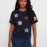 Selma Floral Crewneck Sweater