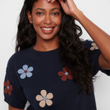 Selma Floral Crewneck Sweater