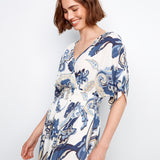 Georgia Faux Wrap Maxi