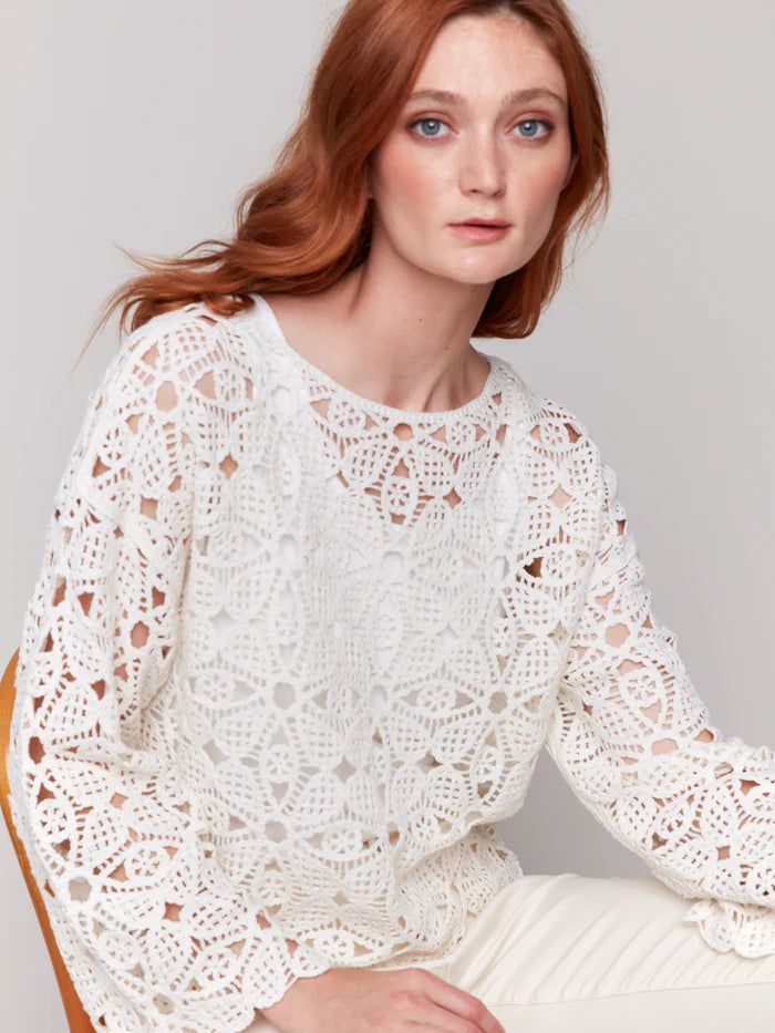 Suzanne Crochet Blouse