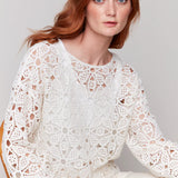 Suzanne Crochet Blouse