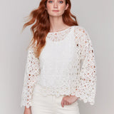 Suzanne Crochet Blouse