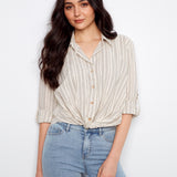 Mariah Tie Front Top