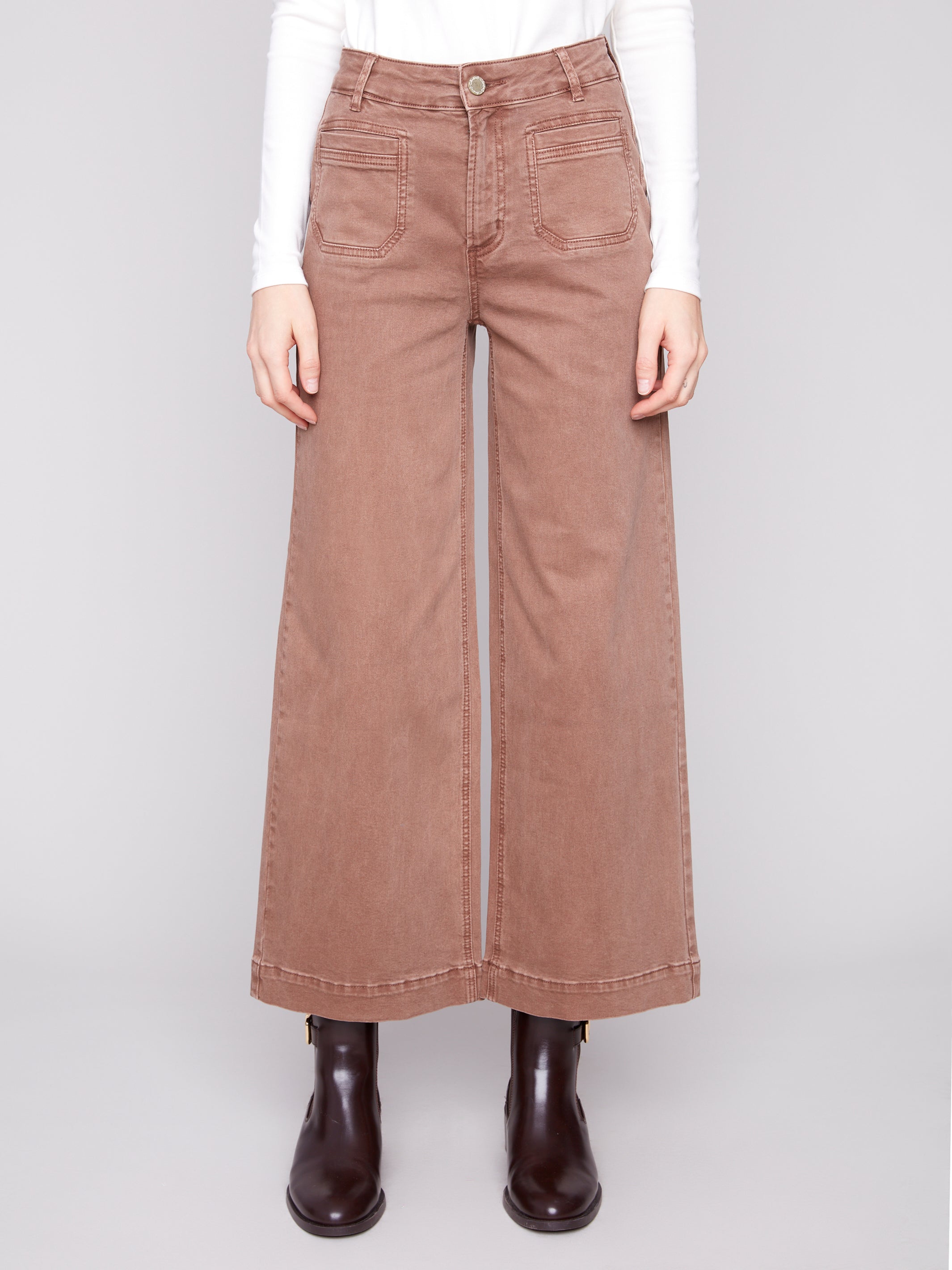Clara Patch Pocket Flare