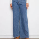 Wide Leg Stretch Jeans