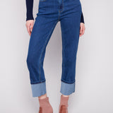Indigo Straight Leg Jeans