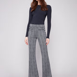 Maria Flare Plaid Pant
