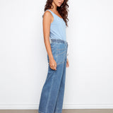 Kiera Drawstring Wide Leg Pant
