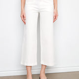 Stia Wide Leg Twill Pants