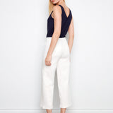 Stia Wide Leg Twill Pants
