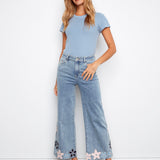 Laura Floral Stitched Pants