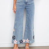 Laura Floral Stitched Pants