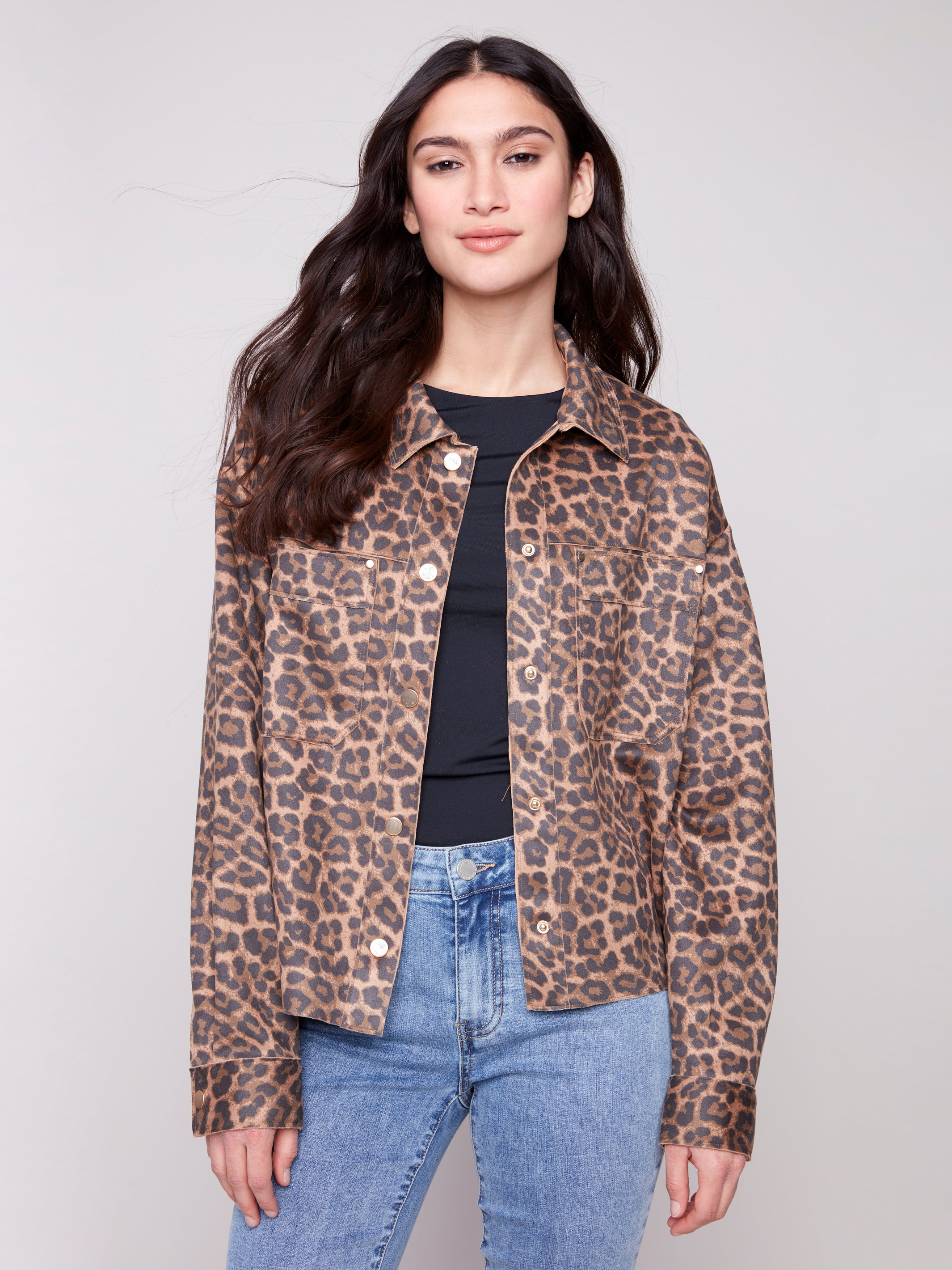 Jennie Leopard Jacket