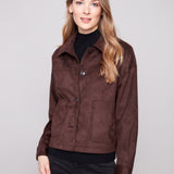 Josie Faux Suede Jacket