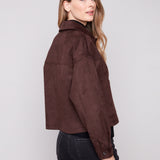 Josie Faux Suede Jacket