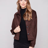Josie Faux Suede Jacket