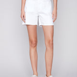 Shorts with Patch Pockets