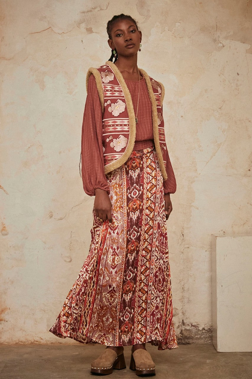 Carlita Embroidered Vest
