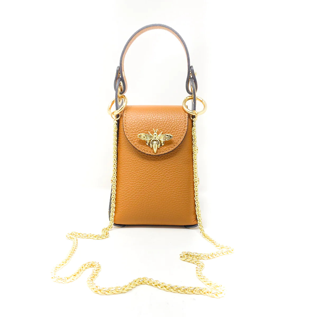 Leather Butterfly Clutch