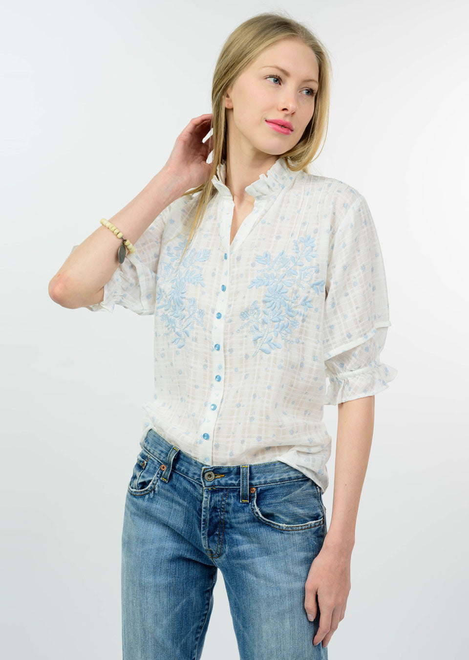 Celeste Button Down Blouse