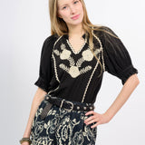 Dana Embroidered Blouse