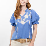 Dana Embroidered Blouse