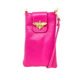 German Fuentes Leather Cellphone Bag