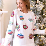 Glitter Christmas Sweatshirt